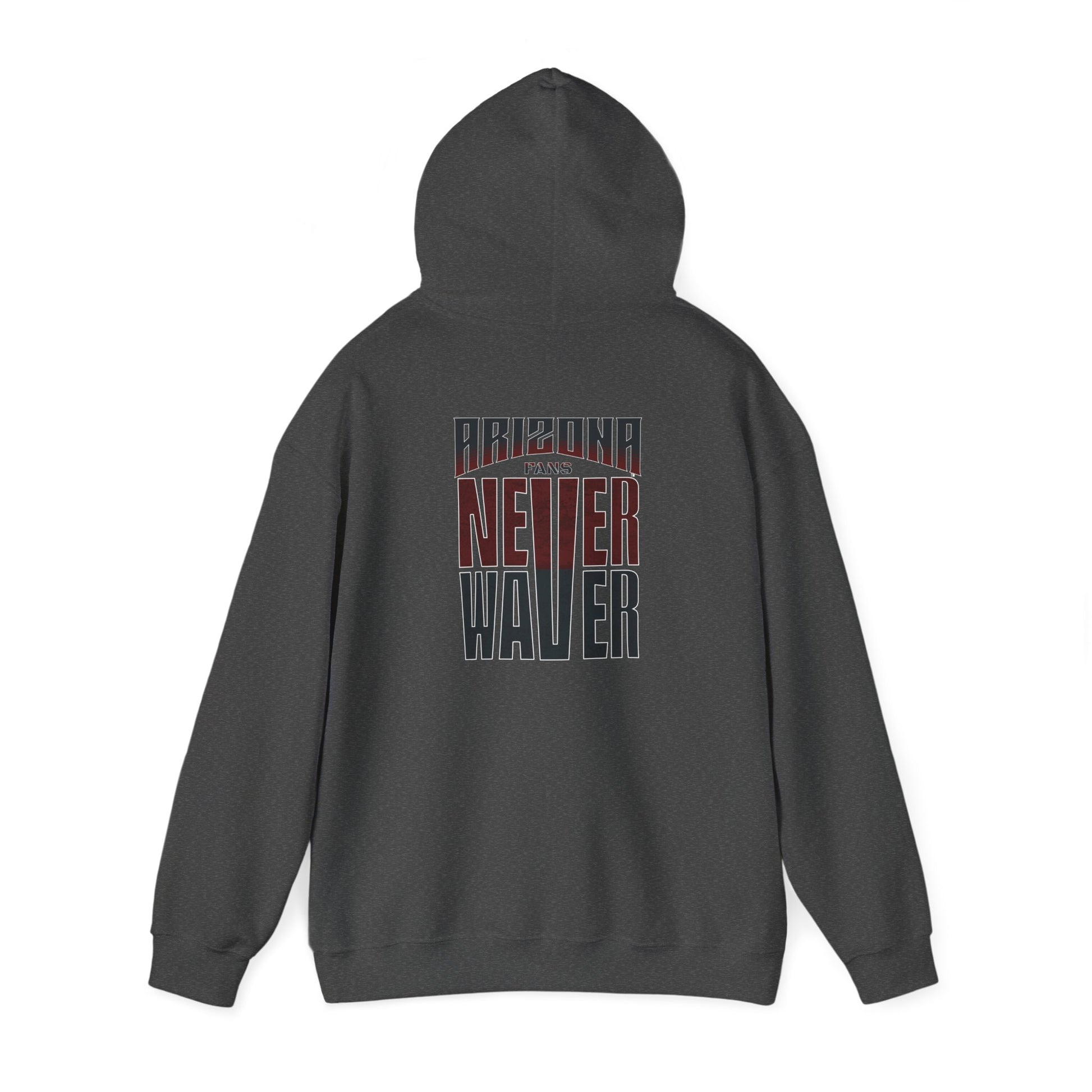 Unisex Heavy Blend™ Hooded Sweatshirt - Arizona Fans Never Waver Edition for Fans - Never Waver