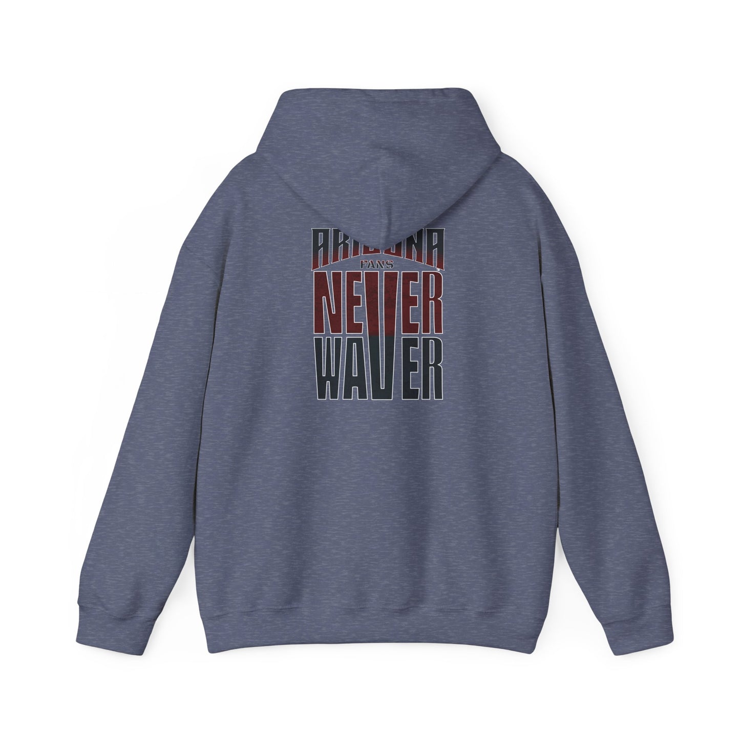 Unisex Heavy Blend™ Hooded Sweatshirt - Arizona Fans Never Waver Edition for Fans - Never Waver