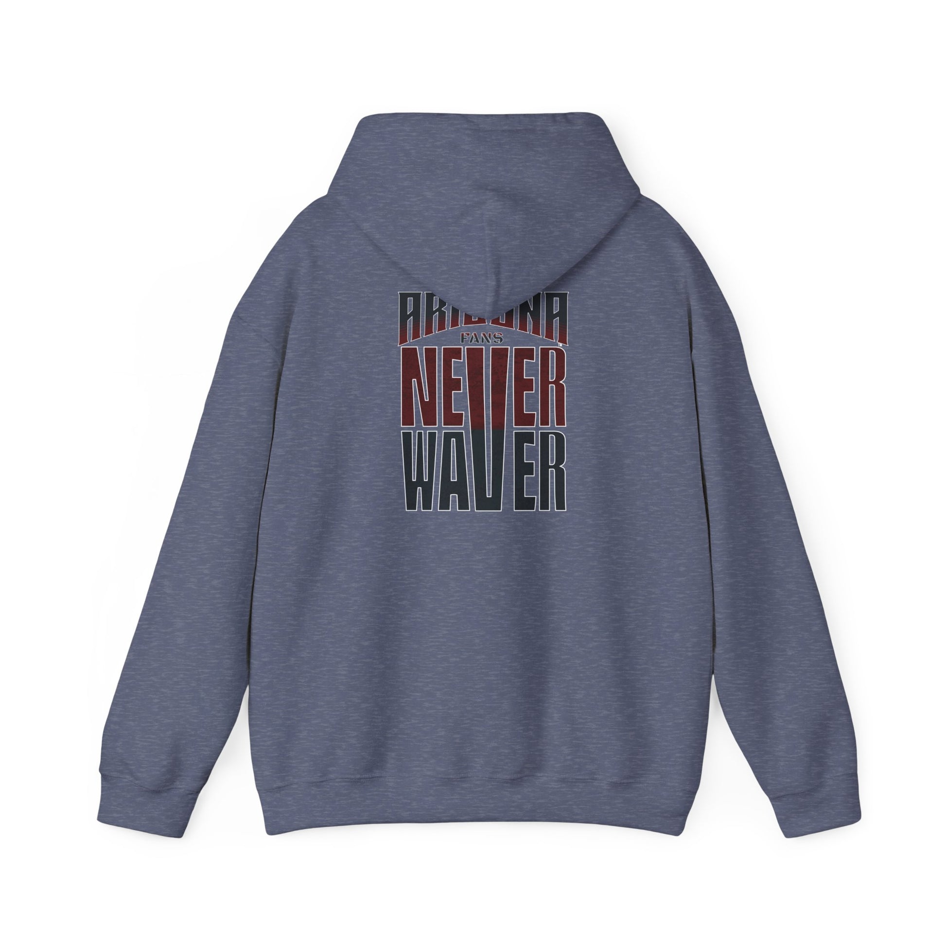 Unisex Heavy Blend™ Hooded Sweatshirt - Arizona Fans Never Waver Edition for Fans - Never Waver