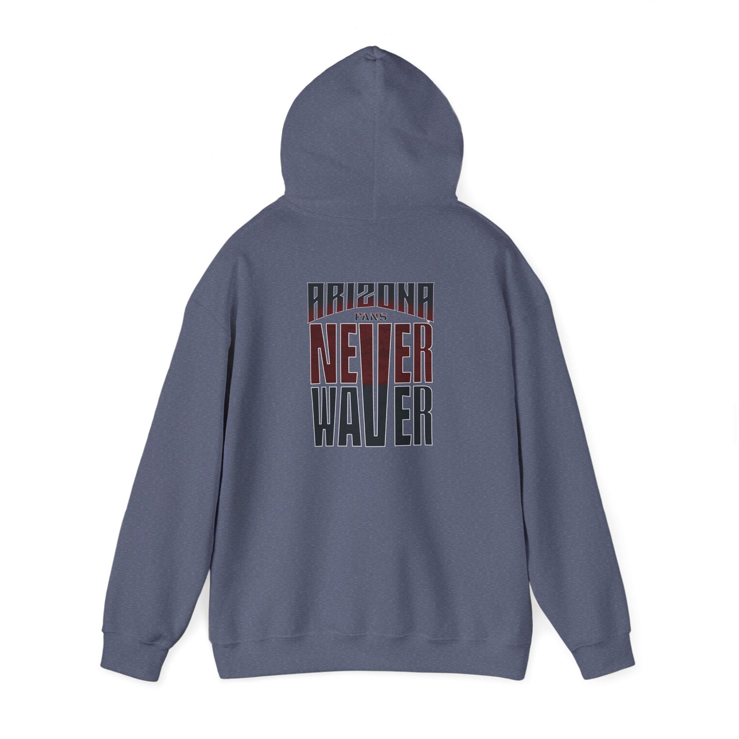 Unisex Heavy Blend™ Hooded Sweatshirt - Arizona Fans Never Waver Edition for Fans - Never Waver