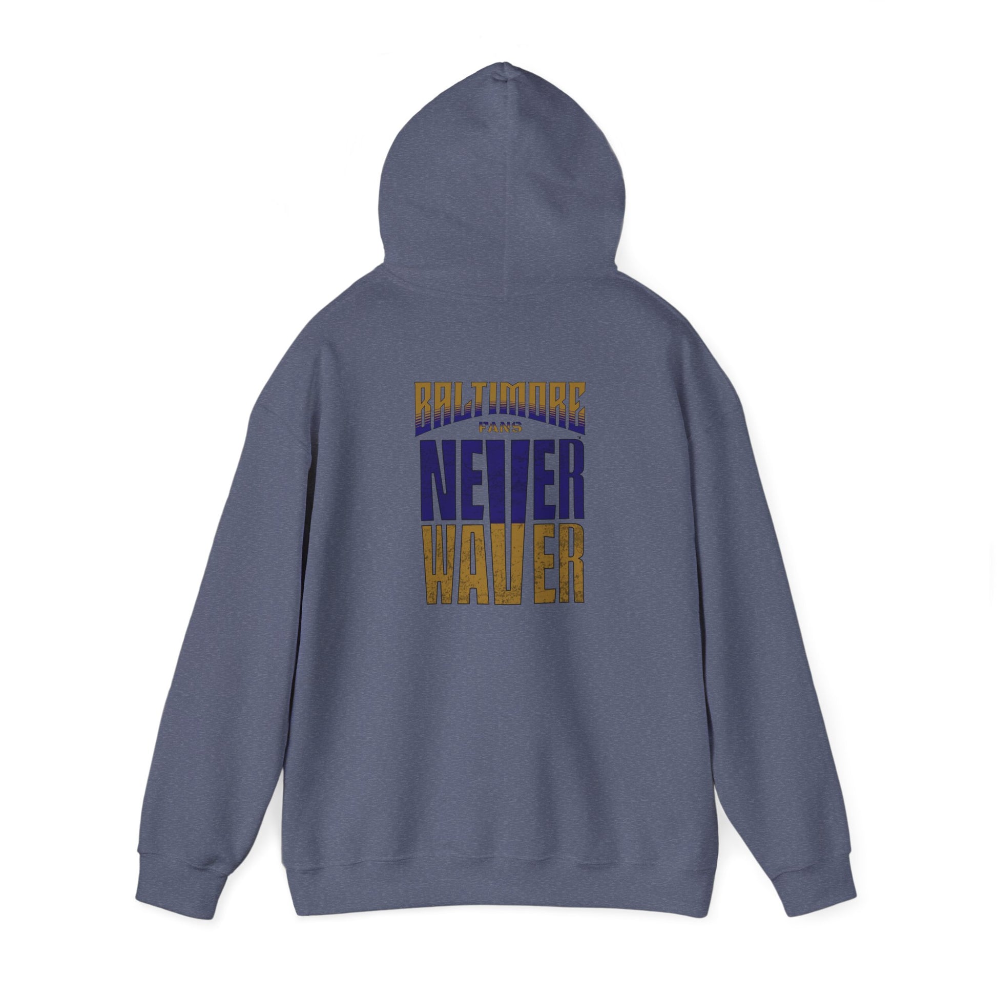 Unisex Heavy Blend™ Hooded Sweatshirt - Baltimore Fans Never Waver - Never Waver