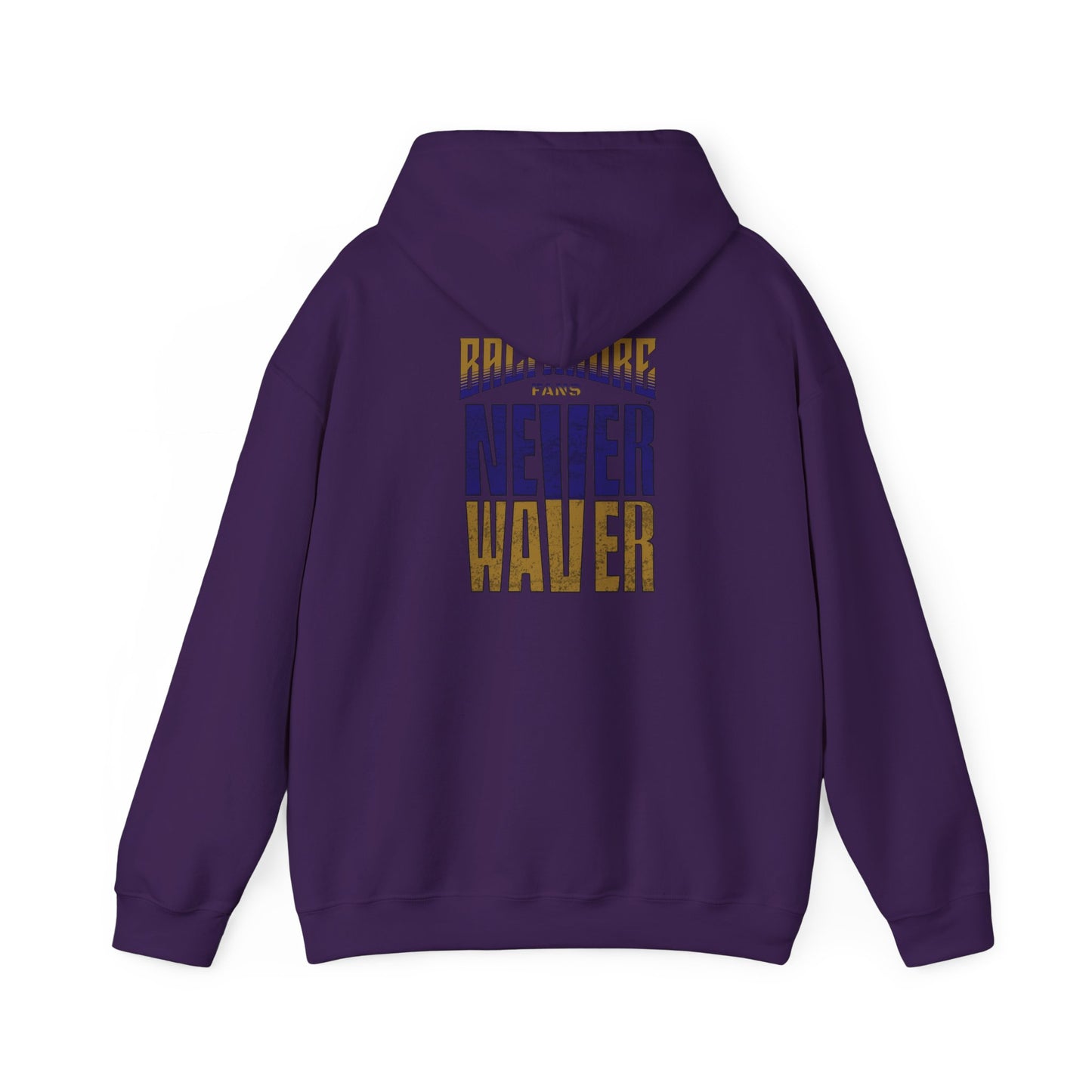 Unisex Heavy Blend™ Hooded Sweatshirt - Baltimore Fans Never Waver - Never Waver