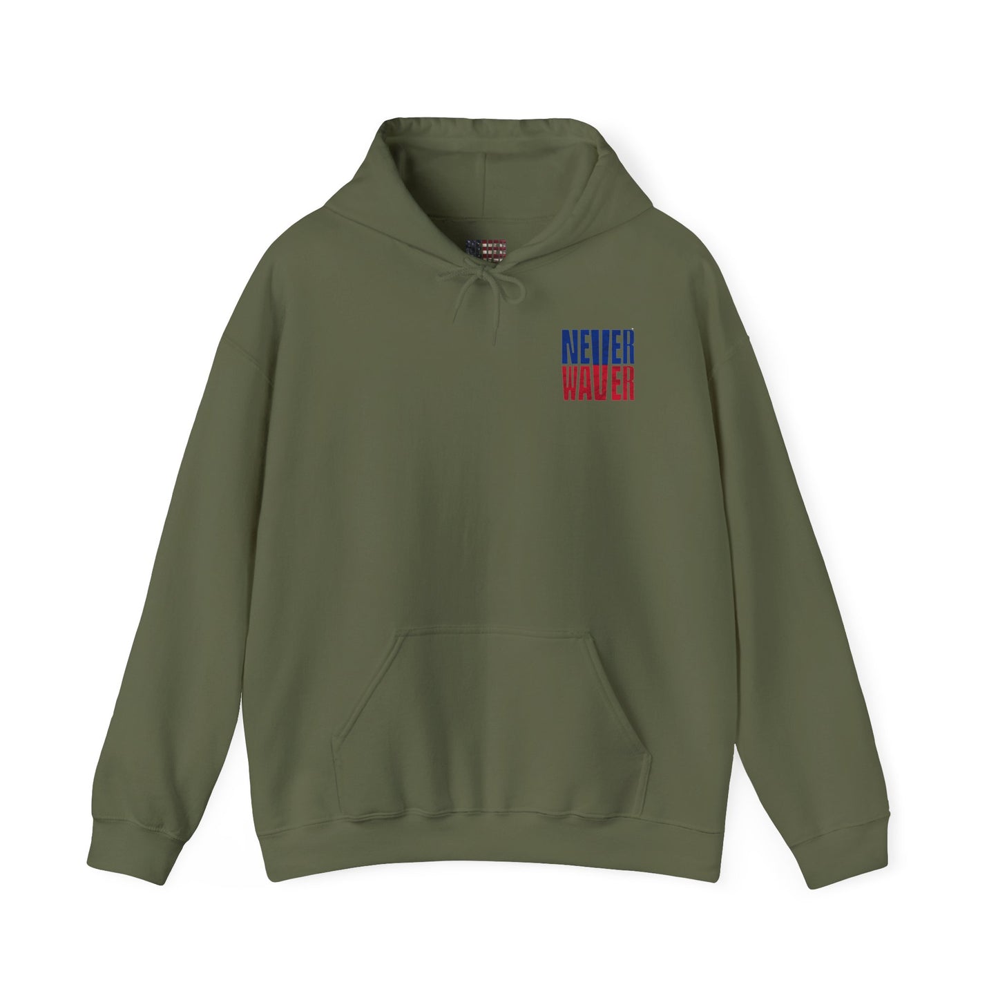 Unisex Heavy Blend™ Hooded Sweatshirt - Buffalo Fans 'Never Waver' Hoodie - Never Waver