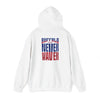 Unisex Heavy Blend™ Hooded Sweatshirt - Buffalo Fans 'Never Waver' Hoodie - Never Waver