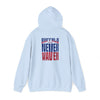 Unisex Heavy Blend™ Hooded Sweatshirt - Buffalo Fans 'Never Waver' Hoodie - Never Waver