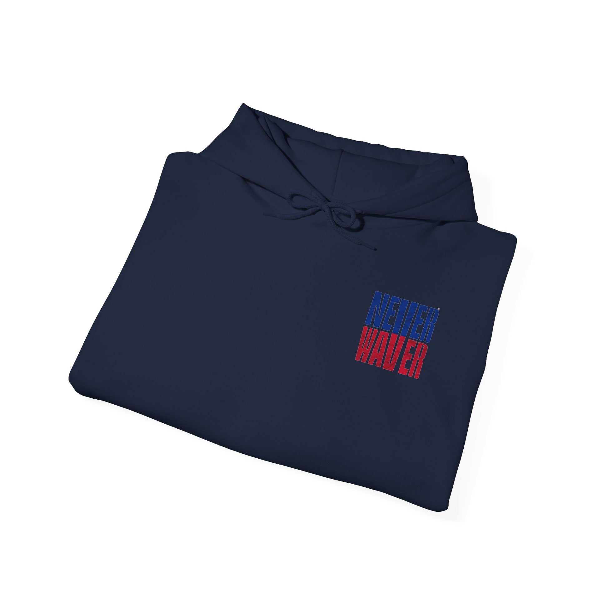 Unisex Heavy Blend™ Hooded Sweatshirt - Buffalo Fans 'Never Waver' Hoodie - Never Waver
