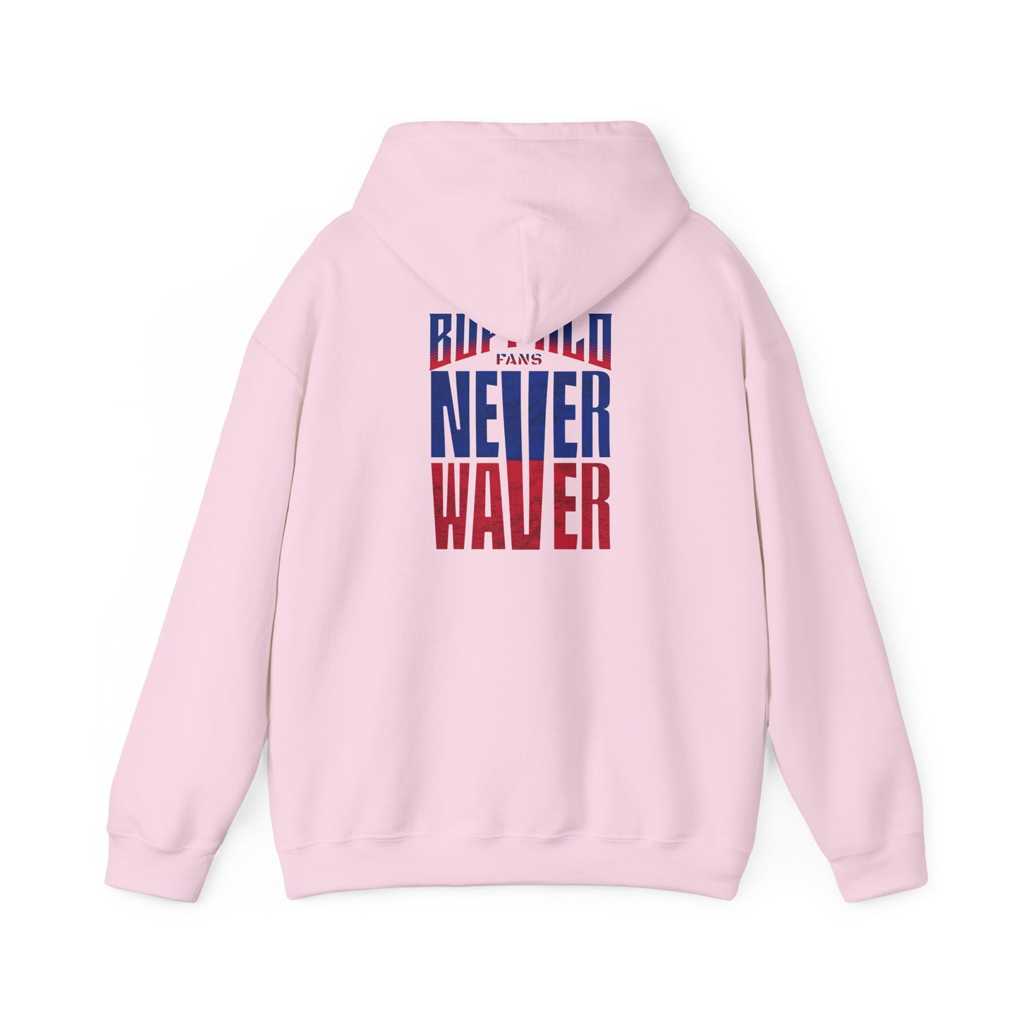 Unisex Heavy Blend™ Hooded Sweatshirt - Buffalo Fans 'Never Waver' Hoodie - Never Waver