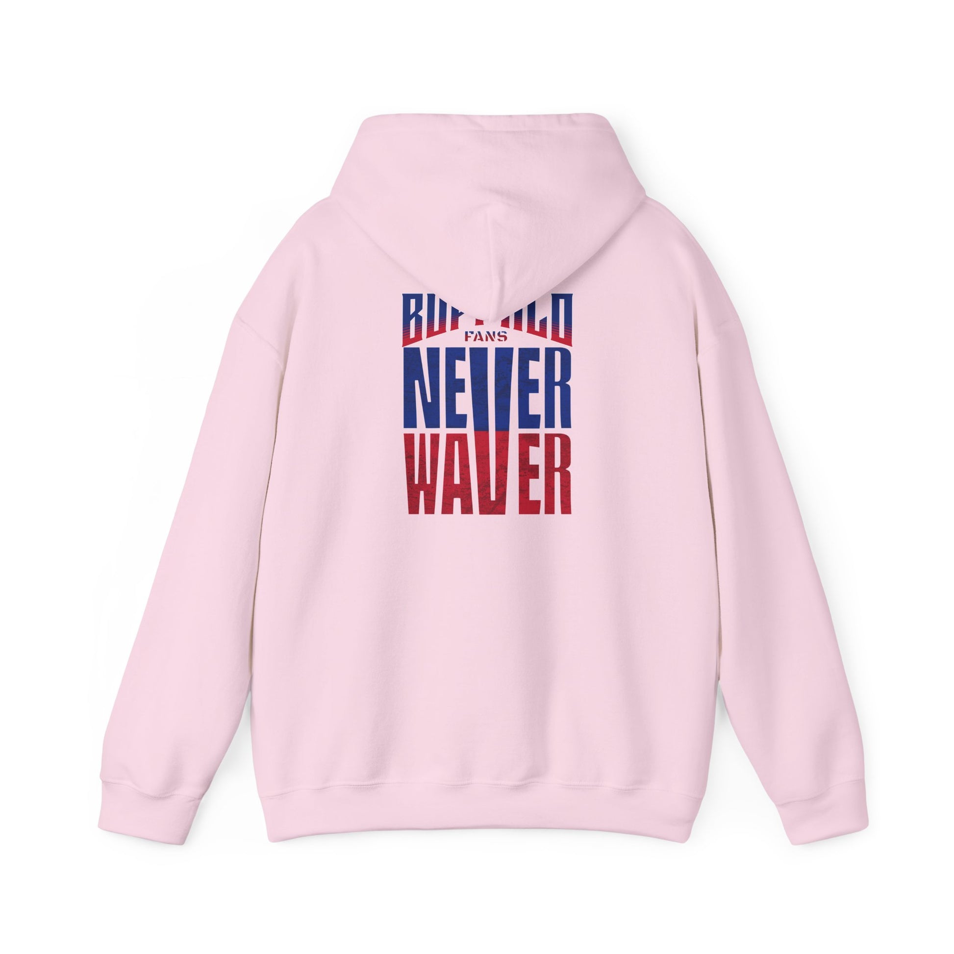 Unisex Heavy Blend™ Hooded Sweatshirt - Buffalo Fans 'Never Waver' Hoodie - Never Waver