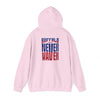 Unisex Heavy Blend™ Hooded Sweatshirt - Buffalo Fans 'Never Waver' Hoodie - Never Waver