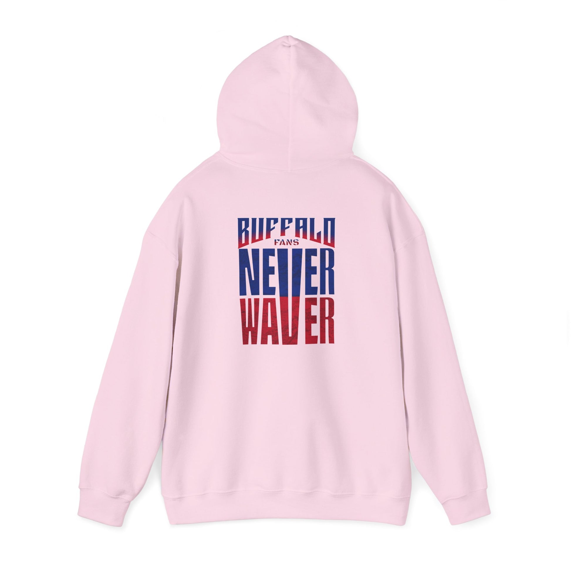 Unisex Heavy Blend™ Hooded Sweatshirt - Buffalo Fans 'Never Waver' Hoodie - Never Waver