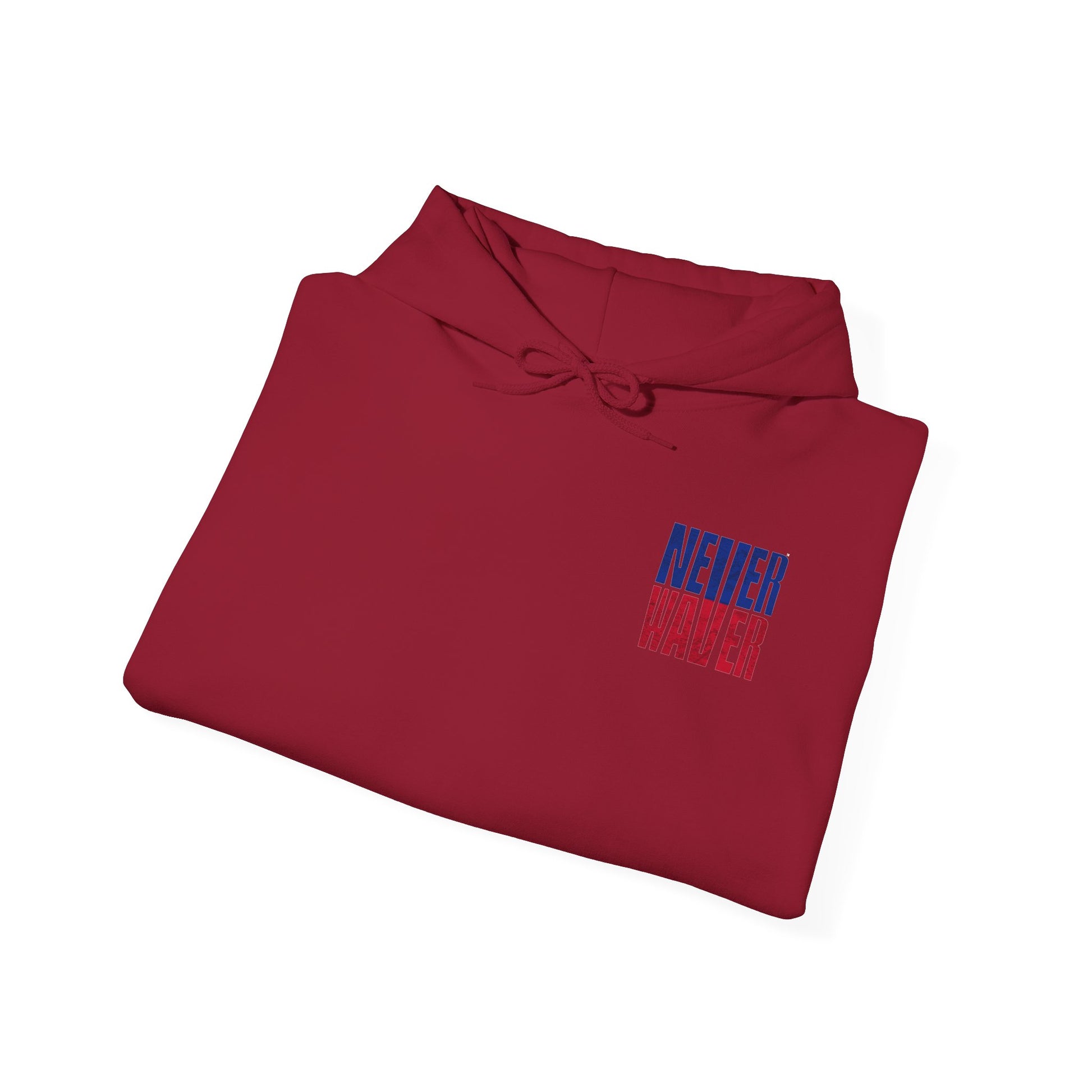 Unisex Heavy Blend™ Hooded Sweatshirt - Buffalo Fans 'Never Waver' Hoodie - Never Waver