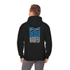 Unisex Heavy Blend™ Hooded Sweatshirt - 'Detroit Fans Never Waver' Inspirational Hoodie for Fans - Never Waver