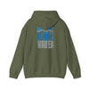 Unisex Heavy Blend™ Hooded Sweatshirt - 'Detroit Fans Never Waver' Inspirational Hoodie for Fans - Never Waver