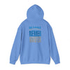 Unisex Heavy Blend™ Hooded Sweatshirt - 'Detroit Fans Never Waver' Inspirational Hoodie for Fans - Never Waver