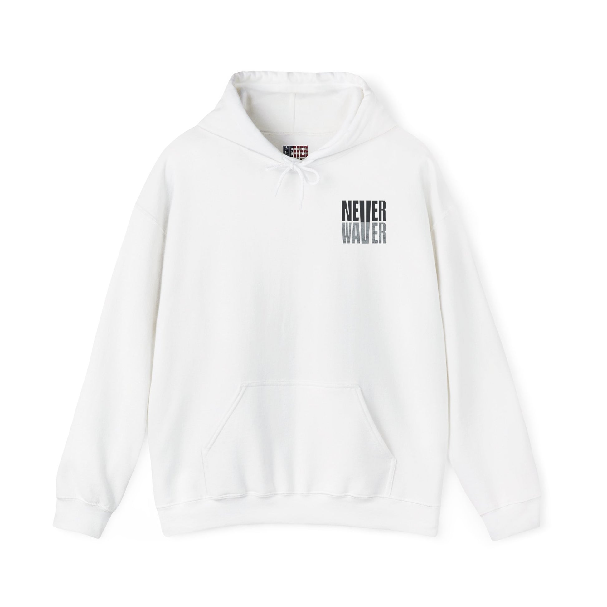 Unisex Heavy Blend™ Hooded Sweatshirt - Las Vegas Fans Never Waver Design, Perfect for Sports Fans - Never Waver