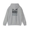 Unisex Heavy Blend™ Hooded Sweatshirt - Las Vegas Fans Never Waver Design, Perfect for Sports Fans - Never Waver