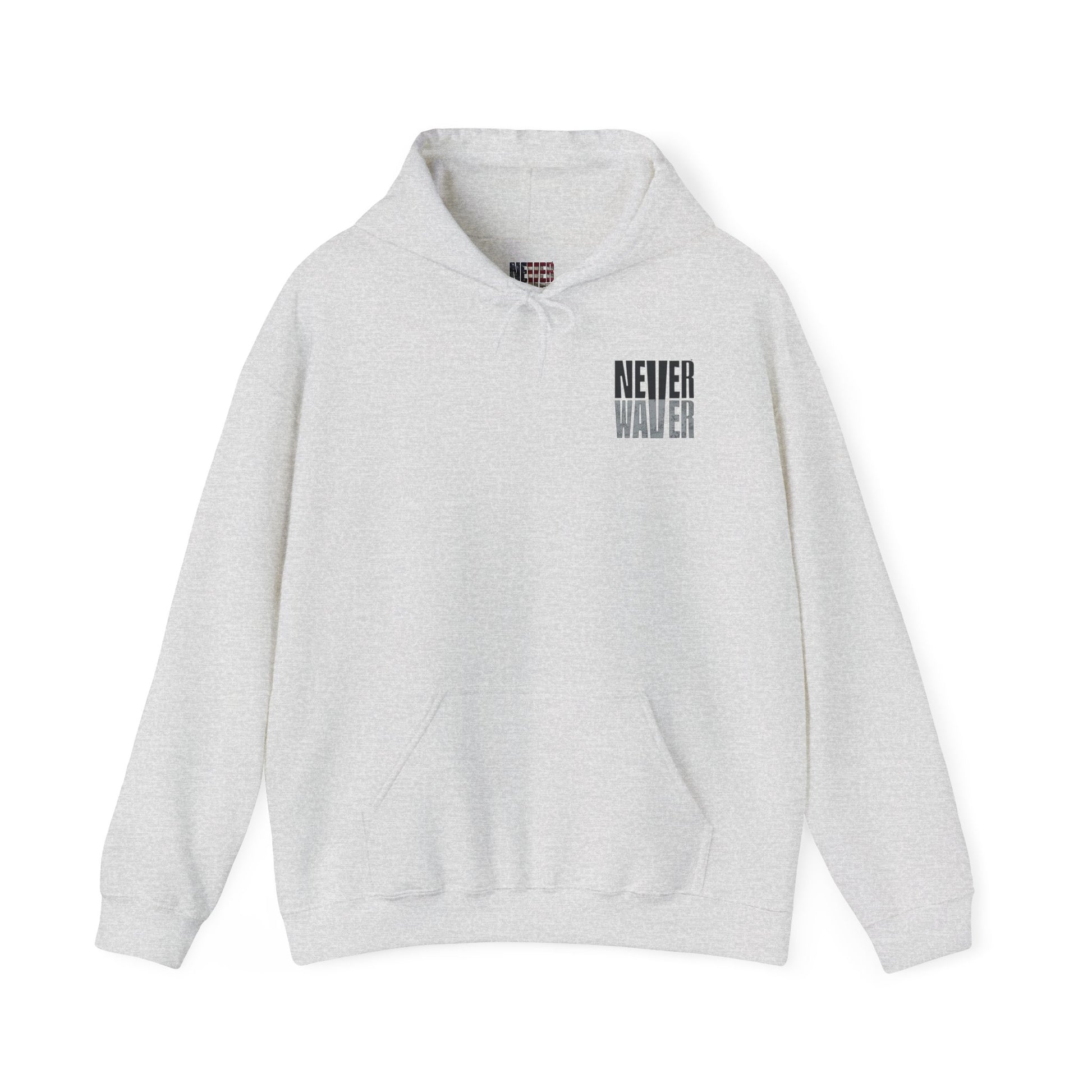Unisex Heavy Blend™ Hooded Sweatshirt - Las Vegas Fans Never Waver Design, Perfect for Sports Fans - Never Waver