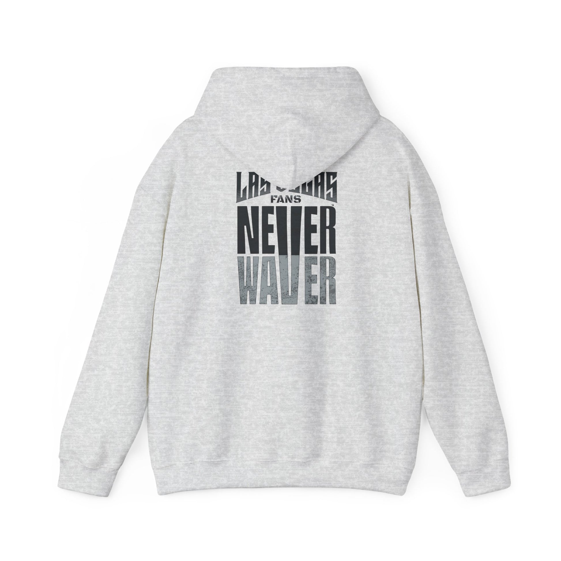 Unisex Heavy Blend™ Hooded Sweatshirt - Las Vegas Fans Never Waver Design, Perfect for Sports Fans - Never Waver