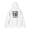 Unisex Heavy Blend™ Hooded Sweatshirt - Las Vegas Fans Never Waver Design, Perfect for Sports Fans - Never Waver