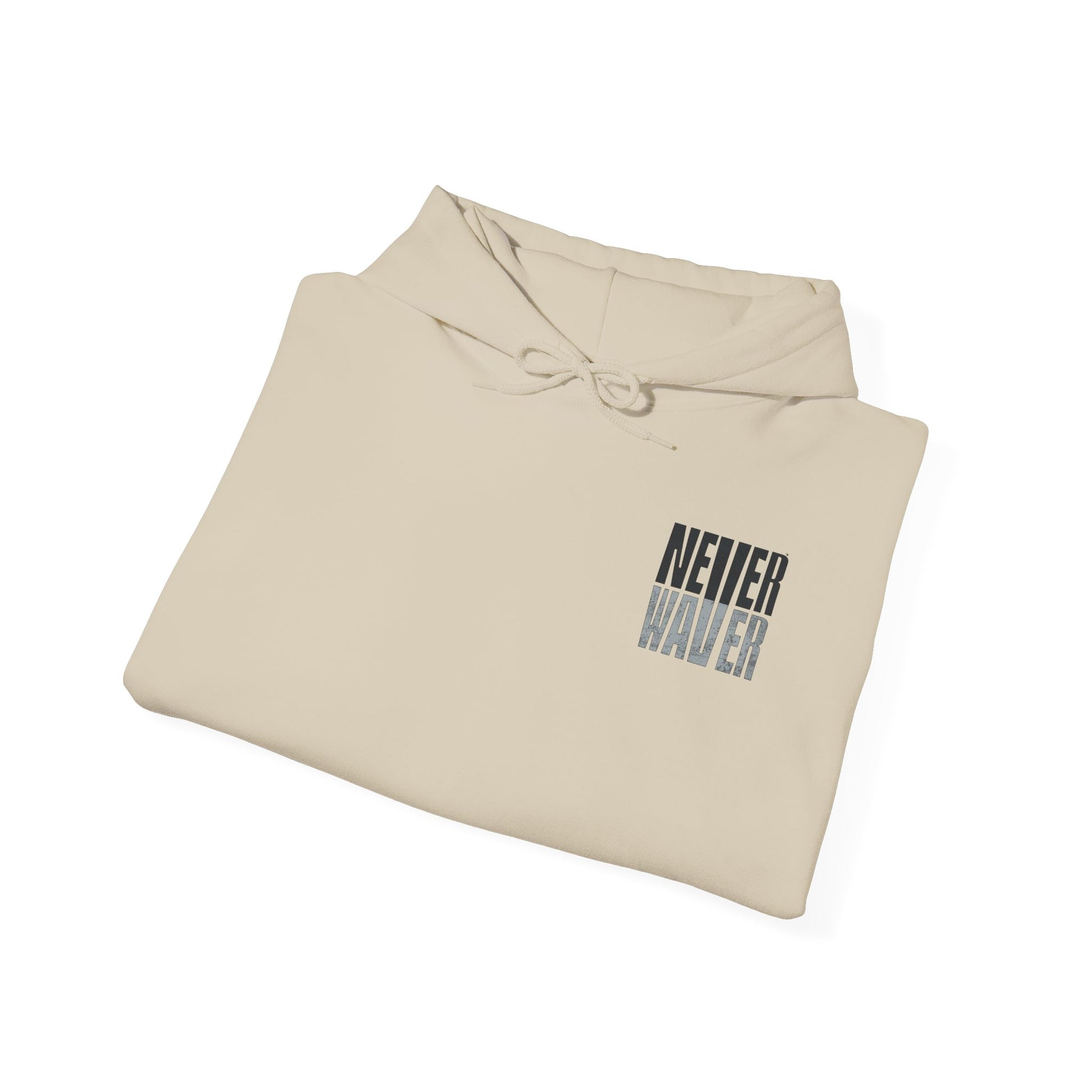 Unisex Heavy Blend™ Hooded Sweatshirt - Las Vegas Fans Never Waver Design, Perfect for Sports Fans - Never Waver