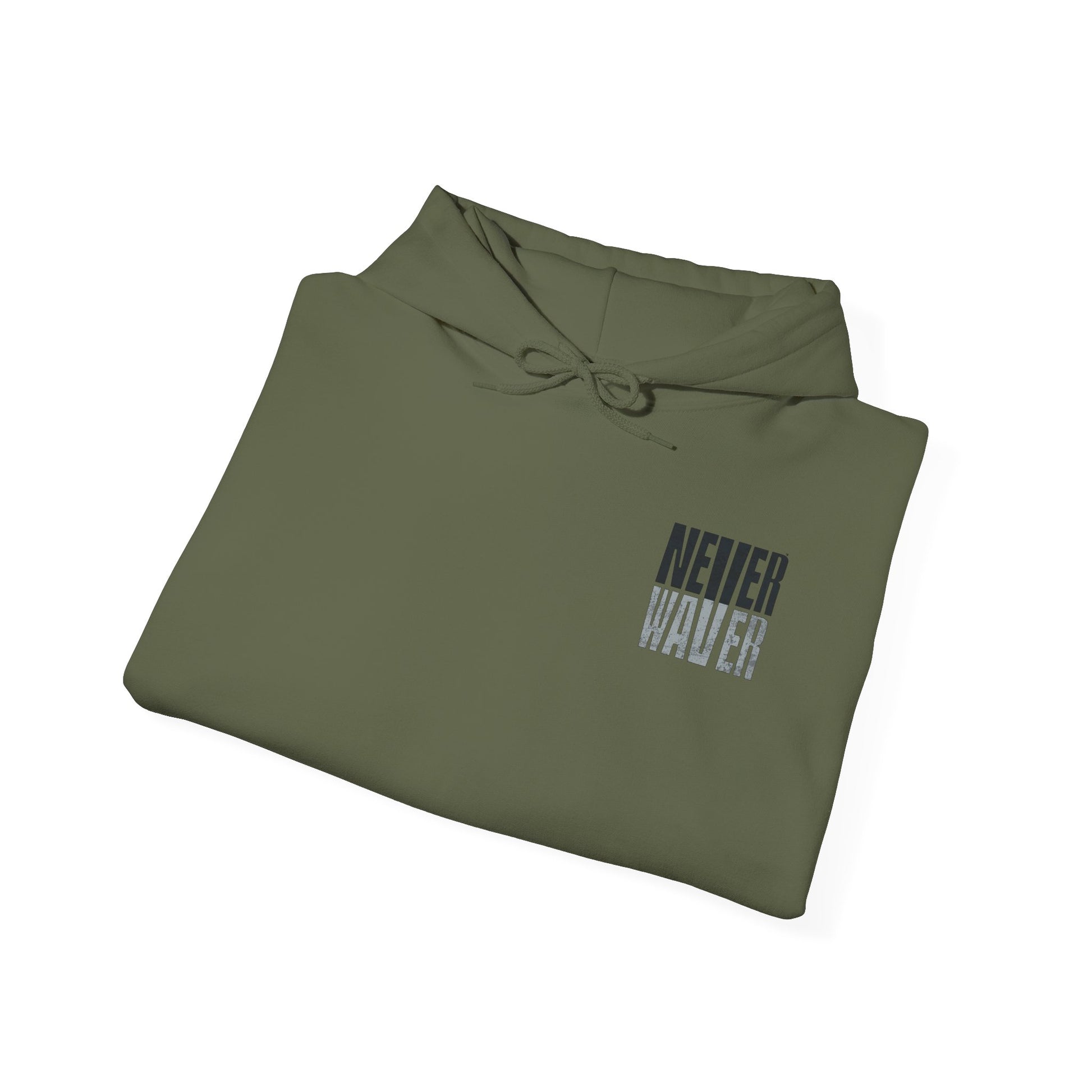 Unisex Heavy Blend™ Hooded Sweatshirt - Las Vegas Fans Never Waver Design, Perfect for Sports Fans - Never Waver