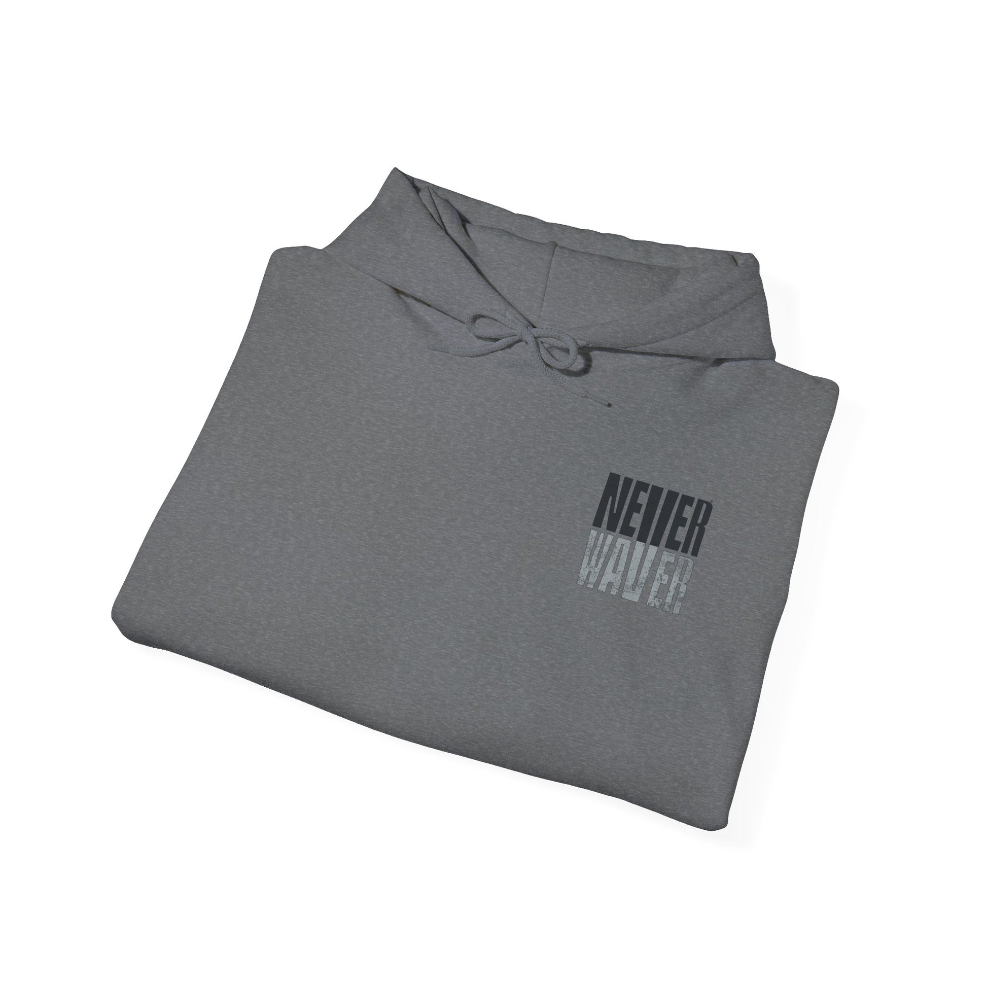 Unisex Heavy Blend™ Hooded Sweatshirt - Las Vegas Fans Never Waver Design, Perfect for Sports Fans - Never Waver
