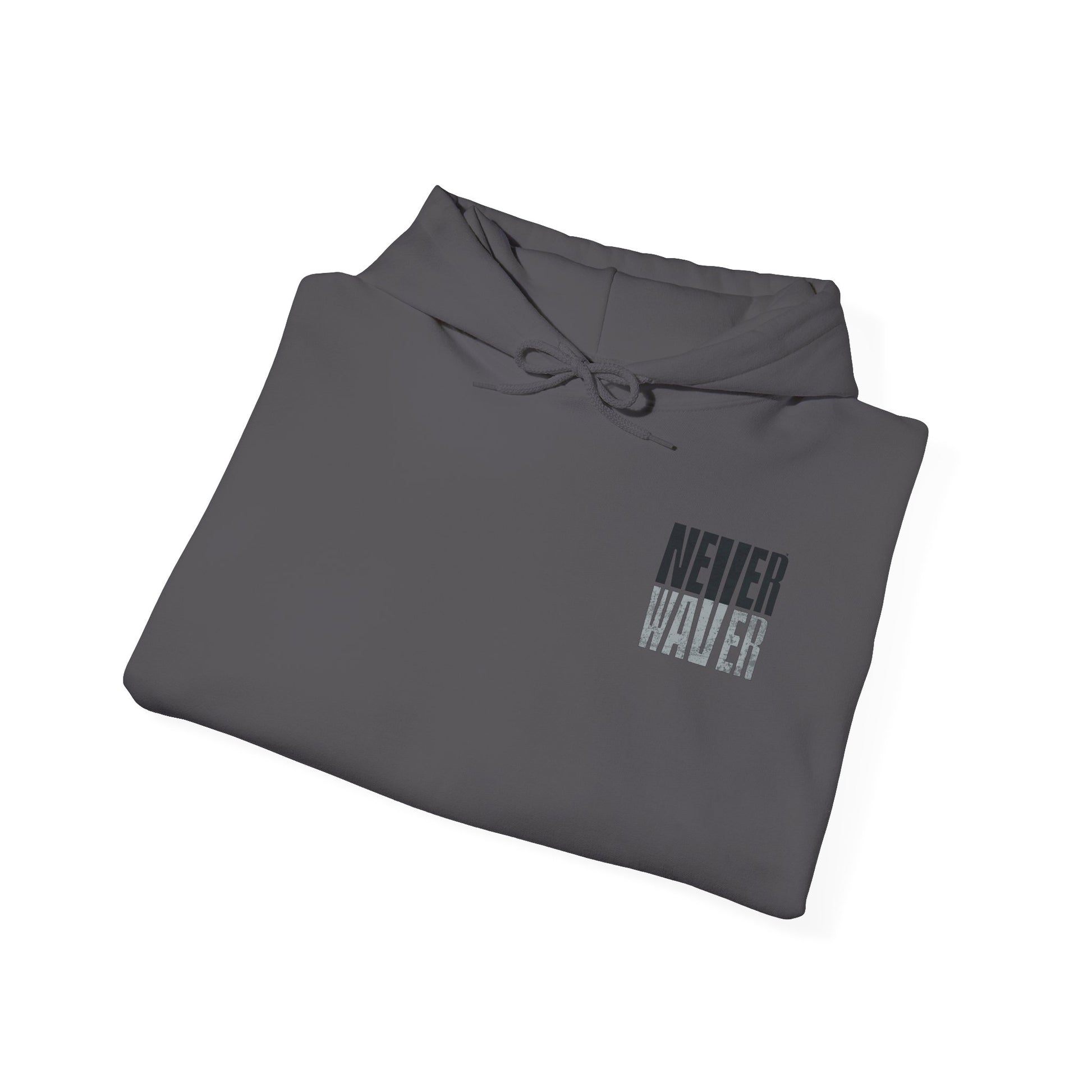 Unisex Heavy Blend™ Hooded Sweatshirt - Las Vegas Fans Never Waver Design, Perfect for Sports Fans - Never Waver