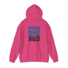 Unisex Heavy Blend™ Hooded Sweatshirt - Never Waver Carolina Fans w Leopard Football - Never Waver