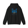Unisex Heavy Blend™ Hooded Sweatshirt - Never Waver Carolina Fans w Leopard Football - Never Waver
