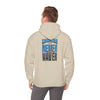 Unisex Heavy Blend™ Hooded Sweatshirt - Never Waver Carolina Fans w Leopard Football - Never Waver