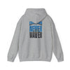 Unisex Heavy Blend™ Hooded Sweatshirt - Never Waver Carolina Fans w Leopard Football - Never Waver