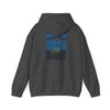 Unisex Heavy Blend™ Hooded Sweatshirt - Never Waver Carolina Fans w Leopard Football - Never Waver
