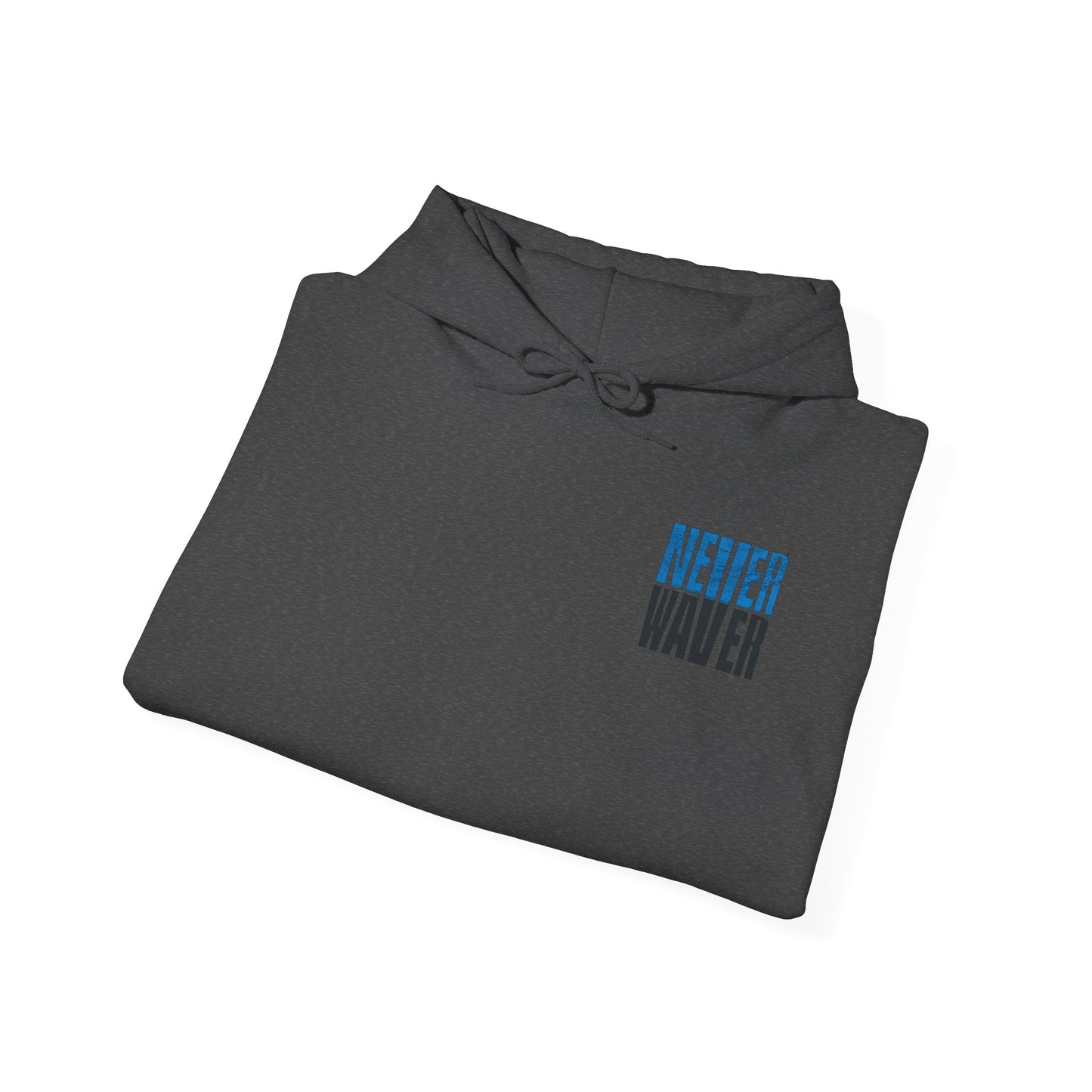 Unisex Heavy Blend™ Hooded Sweatshirt - Never Waver Carolina Fans w Leopard Football - Never Waver