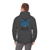Unisex Heavy Blend™ Hooded Sweatshirt - Never Waver Carolina Fans w Leopard Football - Never Waver
