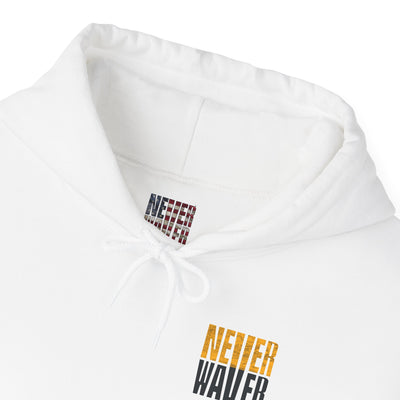 Unisex Heavy Blend™ Hooded Sweatshirt - "Never Waver" Design for Pittsburgh Fans - Never Waver