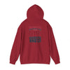 Unisex Heavy Blend™ Hooded Sweatshirt - 'Never Waver Houston Fans' Inspirational Hoodie for Fans - Never Waver