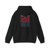 Unisex Heavy Blend™ Hooded Sweatshirt - 'Never Waver Houston Fans' Inspirational Hoodie for Fans - Never Waver