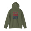 Unisex Heavy Blend™ Hooded Sweatshirt - 'Never Waver Houston Fans' Inspirational Hoodie for Fans - Never Waver