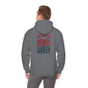 Unisex Heavy Blend™ Hooded Sweatshirt - 'Never Waver Houston Fans' Inspirational Hoodie for Fans - Never Waver