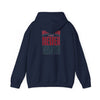Unisex Heavy Blend™ Hooded Sweatshirt - 'Never Waver Houston Fans' Inspirational Hoodie for Fans - Never Waver