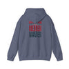 Unisex Heavy Blend™ Hooded Sweatshirt - 'Never Waver Houston Fans' Inspirational Hoodie for Fans - Never Waver