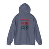 Unisex Heavy Blend™ Hooded Sweatshirt - 'Never Waver Houston Fans' Inspirational Hoodie for Fans - Never Waver