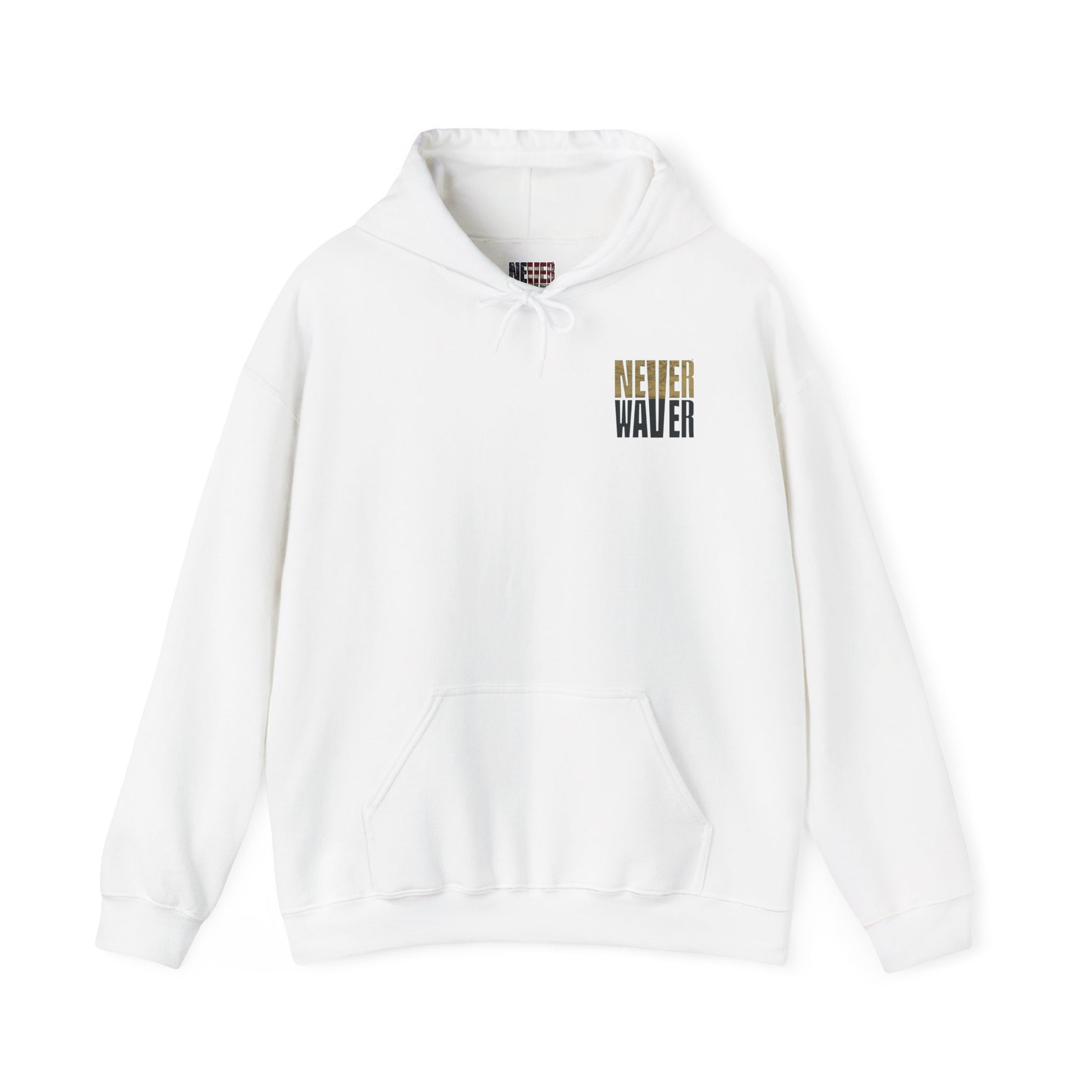 Unisex Heavy Blend™ Hooded Sweatshirt - 'NEVER WAVER' Jacksonville Fans Design - Never Waver