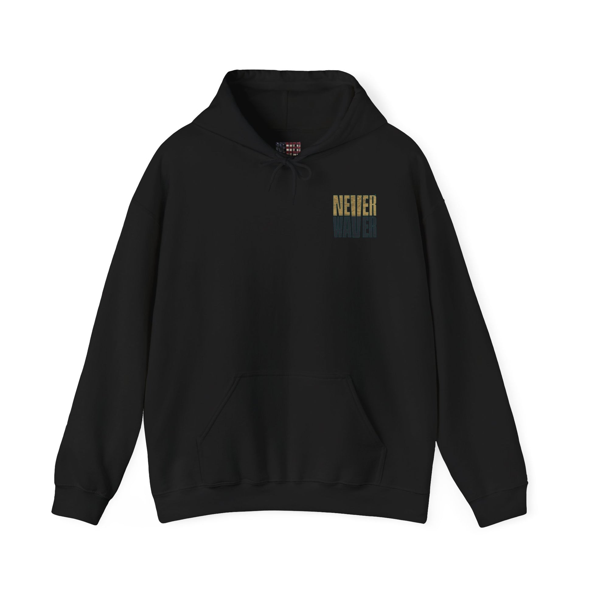 Unisex Heavy Blend™ Hooded Sweatshirt - 'NEVER WAVER' Jacksonville Fans Design - Never Waver