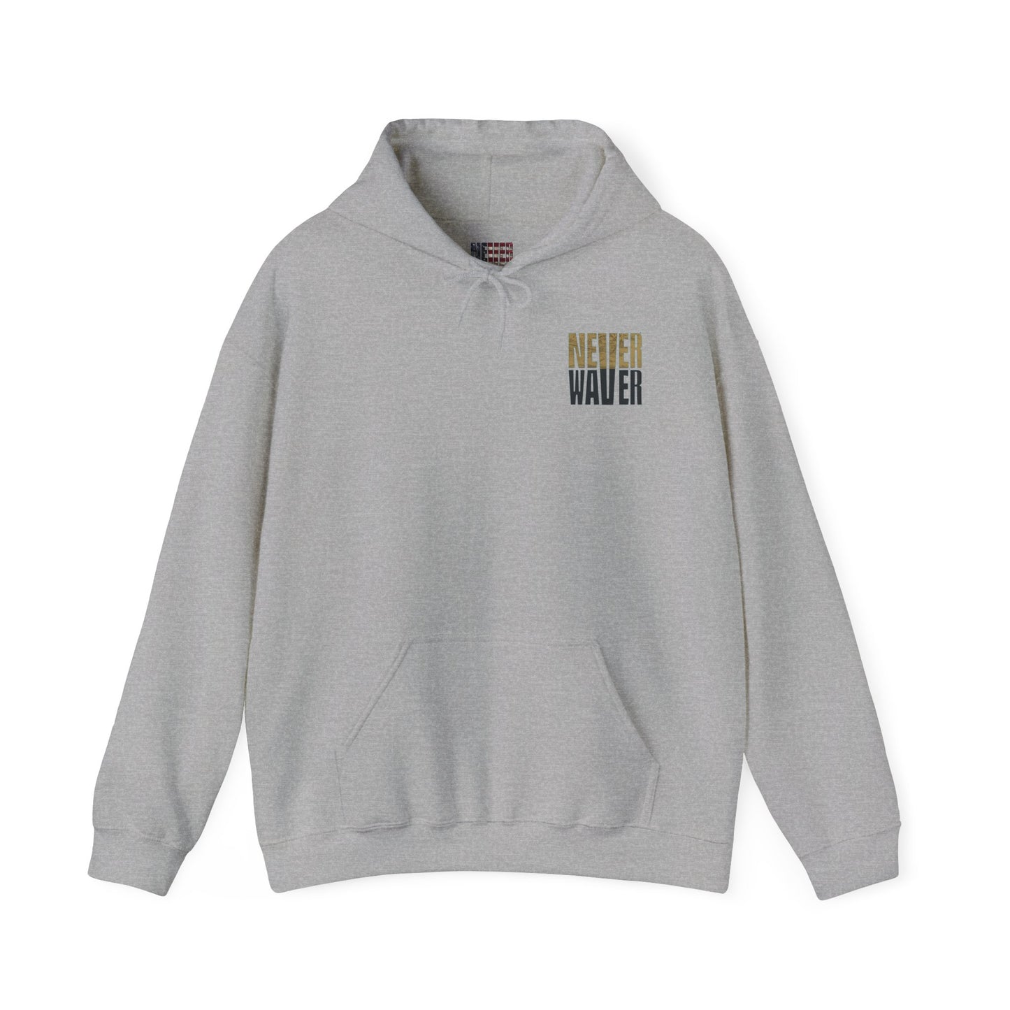 Unisex Heavy Blend™ Hooded Sweatshirt - 'NEVER WAVER' Jacksonville Fans Design - Never Waver