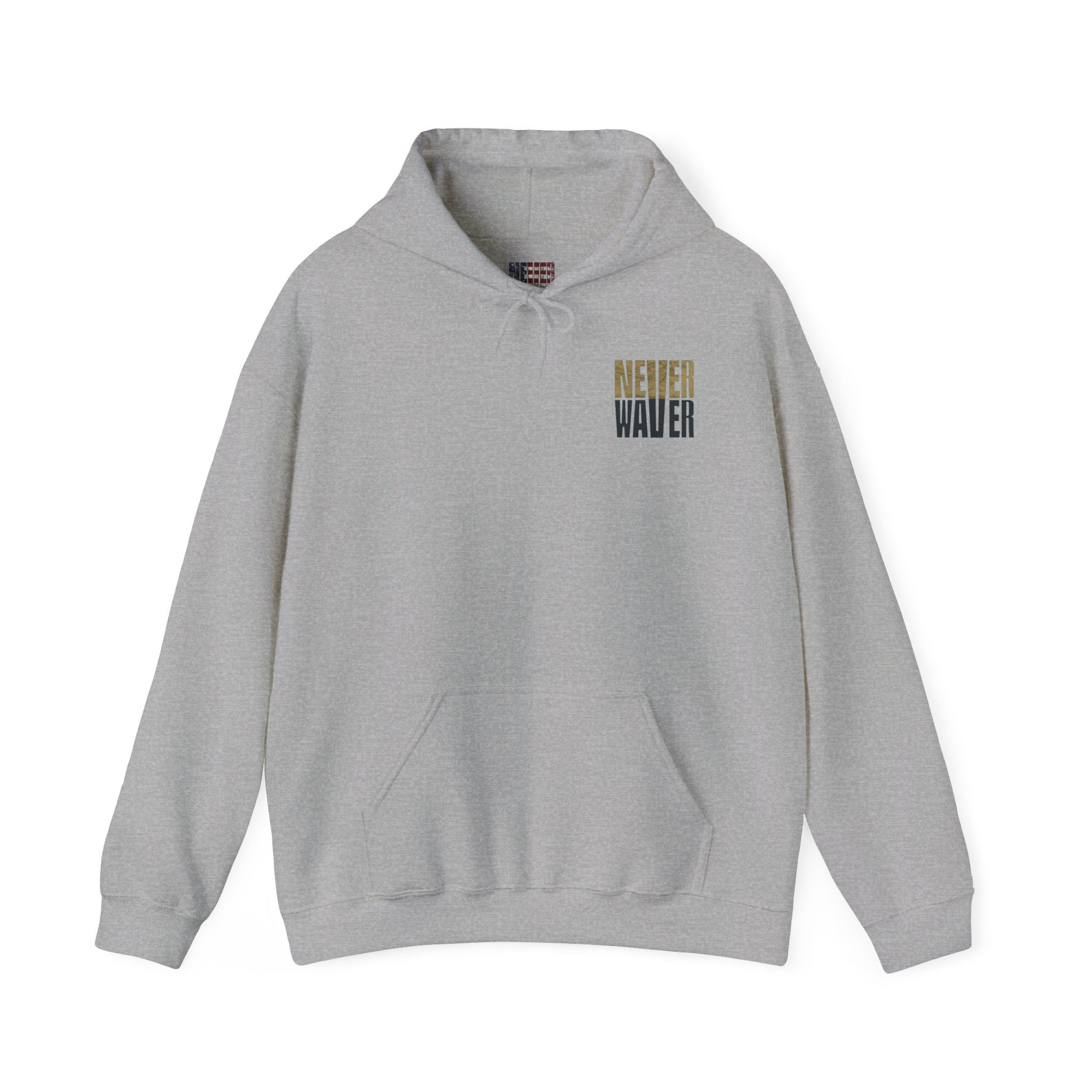 Unisex Heavy Blend™ Hooded Sweatshirt - 'NEVER WAVER' Jacksonville Fans Design - Never Waver