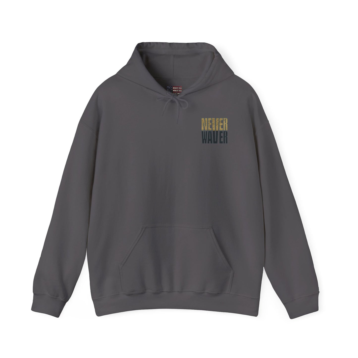Unisex Heavy Blend™ Hooded Sweatshirt - 'NEVER WAVER' Jacksonville Fans Design - Never Waver