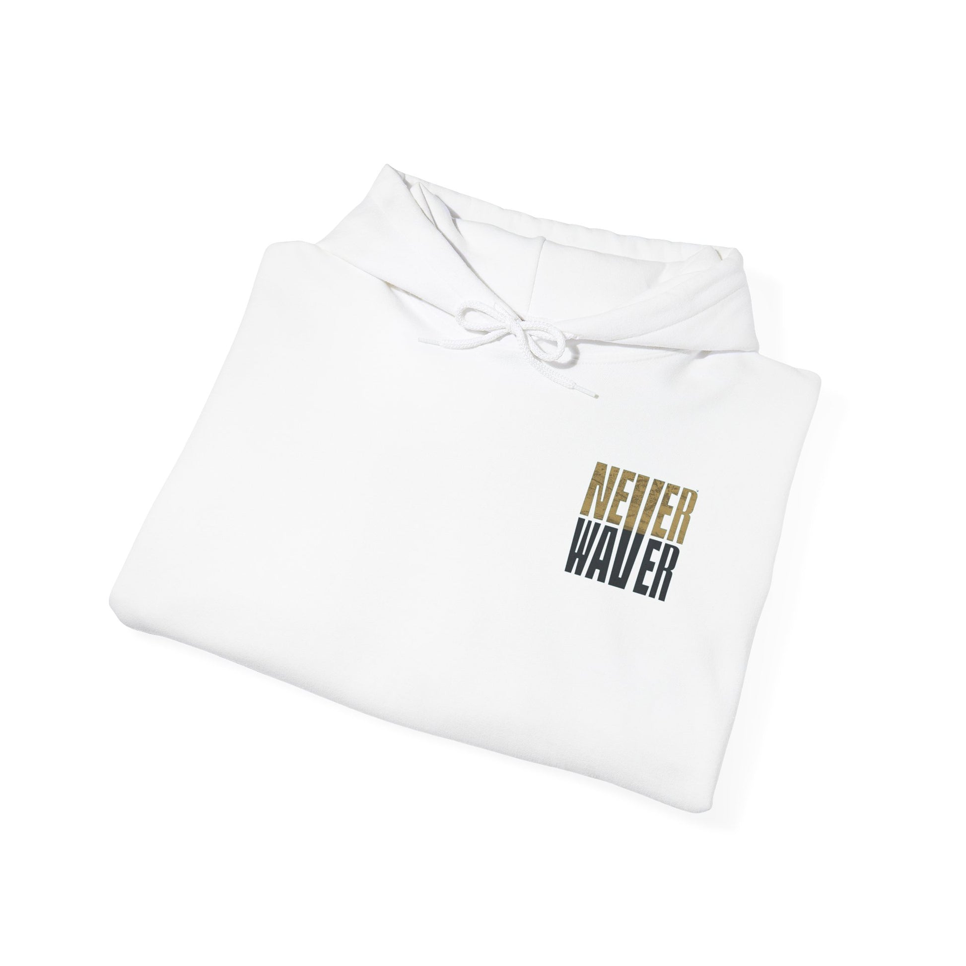 Unisex Heavy Blend™ Hooded Sweatshirt - 'NEVER WAVER' Jacksonville Fans Design - Never Waver