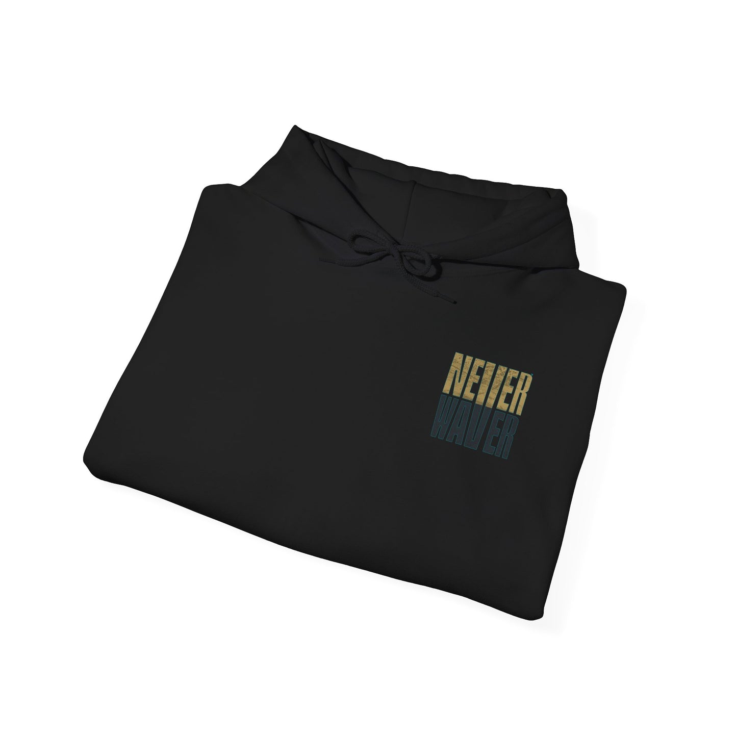 Unisex Heavy Blend™ Hooded Sweatshirt - 'NEVER WAVER' Jacksonville Fans Design - Never Waver