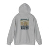 Unisex Heavy Blend™ Hooded Sweatshirt - 'NEVER WAVER' Jacksonville Fans Design - Never Waver
